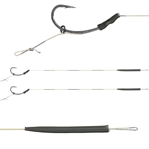 Bild von Mikado Blow Back Rig Coated #4 23cm 25lb 2ks