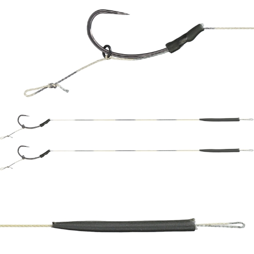 Bild von Mikado Blow Back Rig Coated Barbless #4 23cm 2ks