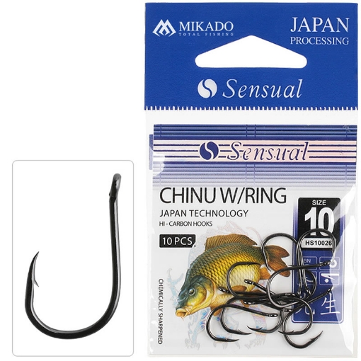 Bild von Mikado Háček Sensual Chinu W/Ring #6 BN (10ks)