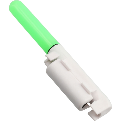 Mikado LED zelené světlo na špičku prutu pro průměr 3,5-4,5 mm