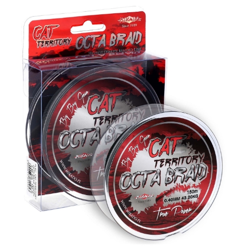 Picture of Mikado Cat Territory Octa Braid 0.60mm 61.8kg 150m Green