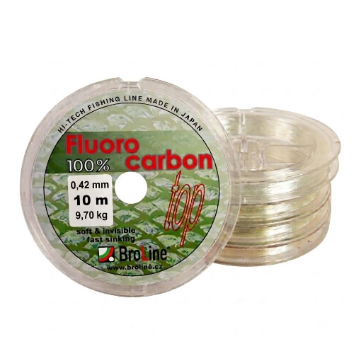 Bild von Broline 100% Fluorocarbon 0.42mm 9.70kg 10m