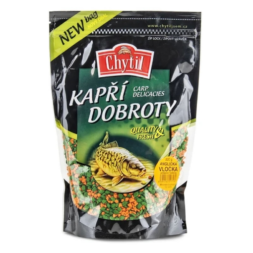 Picture of Anglická vločka Chytil 800g oranžová + zelená