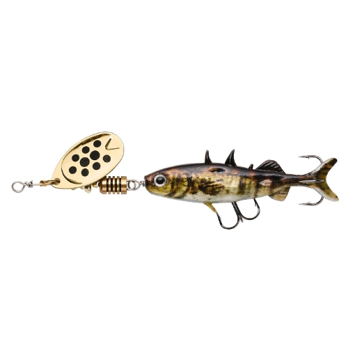 Bild von Fast Attack Stickle Spinner 6.5cm Natural Stickle