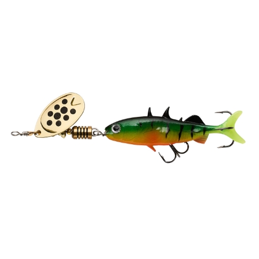 Bild von Fast Attack Stickle Spinner 6.5cm Firetiger