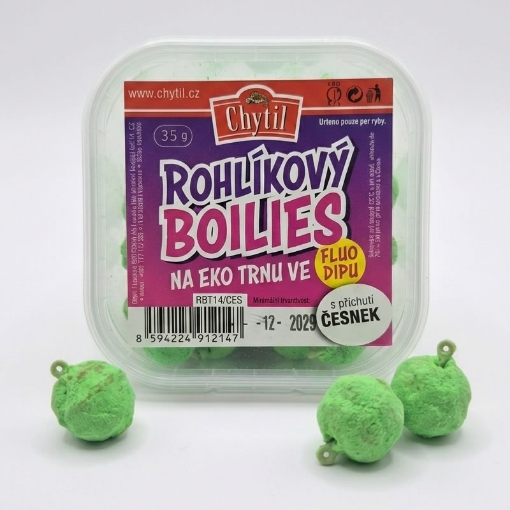 Bild von Rohlíkové boilies na EKO trnu Fluo Česnek 14mm