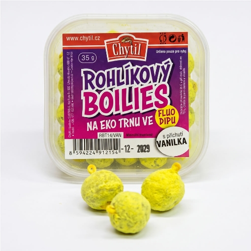 Bild von Rohlíkové boilies na EKO trnu Fluo Vanilka 14mm