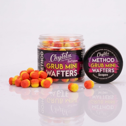Image sur Method Grub Mini Wafters 5x7mm 18g Scopex