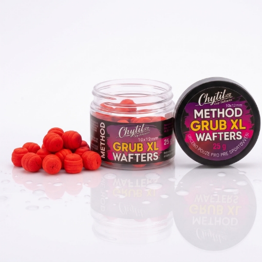 Image sur Method Grub XL Wafters 10x12mm 25g Jahoda