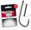 Picture of Carp Zoom Predator Hook Worm - 10 pcs / Size 4