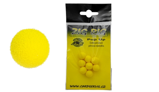 Bild von Pěnová nástraha Pop Up - 10 mm/žlutá