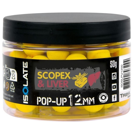 Bild von Shimano Isolate Pop-Up Scopex Liver 12mm 50g