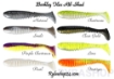 Obrazek Berkley Flex Rib Shad 9cm, Smelt